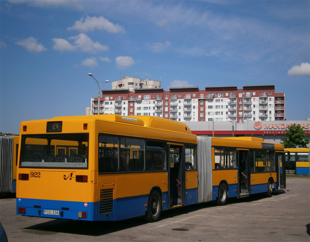 Литва, Mercedes-Benz O405GN2 CNG № 922