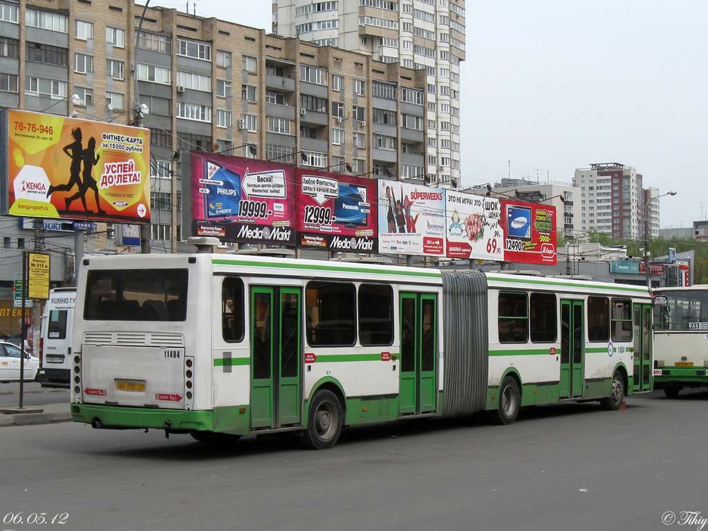 Москва, ЛиАЗ-6212.01 № 11484