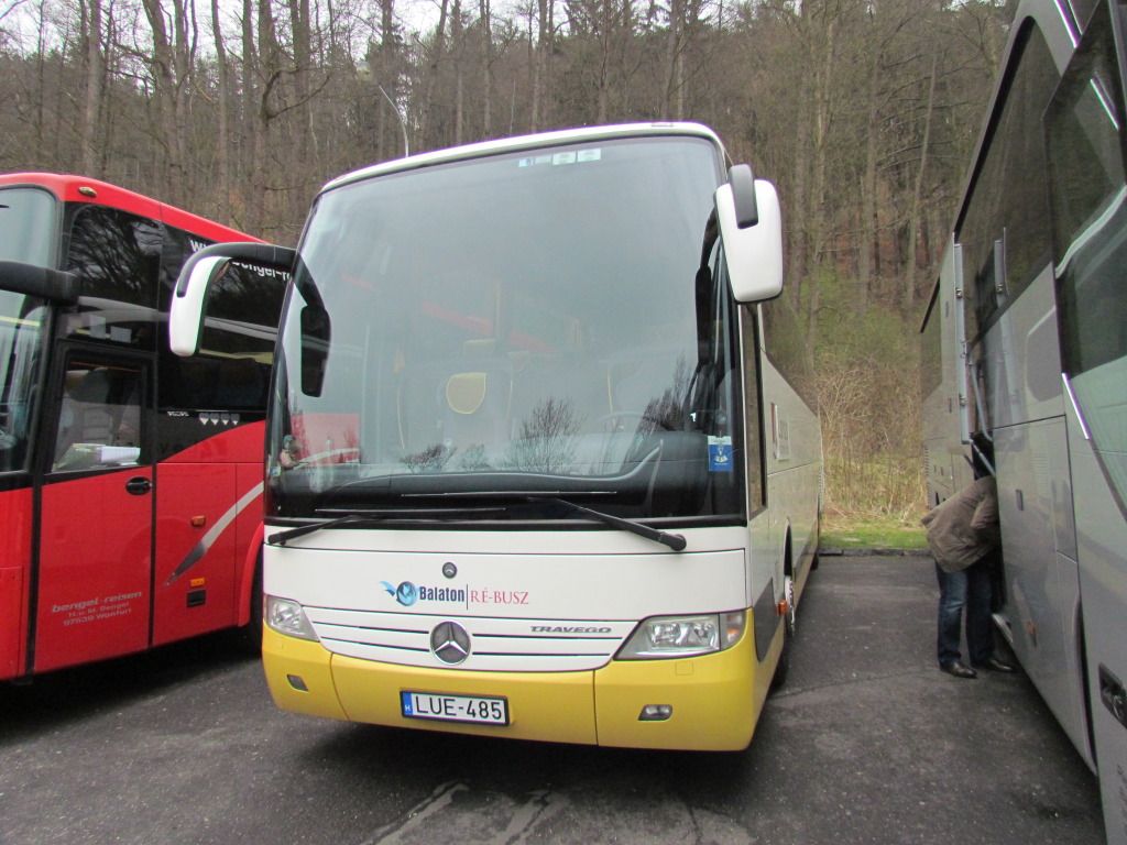 Венгрия, Mercedes-Benz O580-15RHD Travego № LUE-485