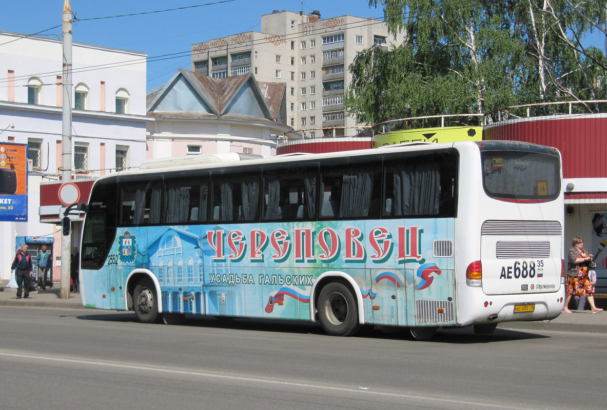 Вологодская область, Marcopolo Andare 1000 (ГолАЗ) (Hyundai) № 2552