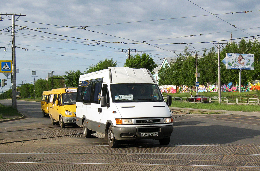 Челябинская область, IVECO Daily 40C13 № Е 241 ЕМ 174