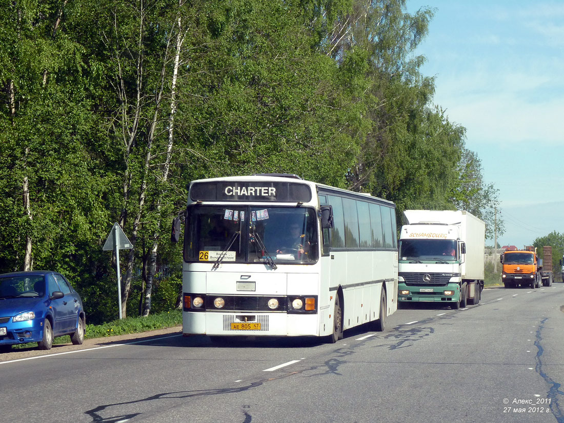 Ленинградская область, Van Hool T8 Alizée 210 № АЕ 805 47