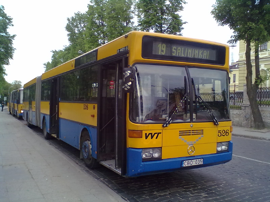 Литва, Mercedes-Benz O405G № 526