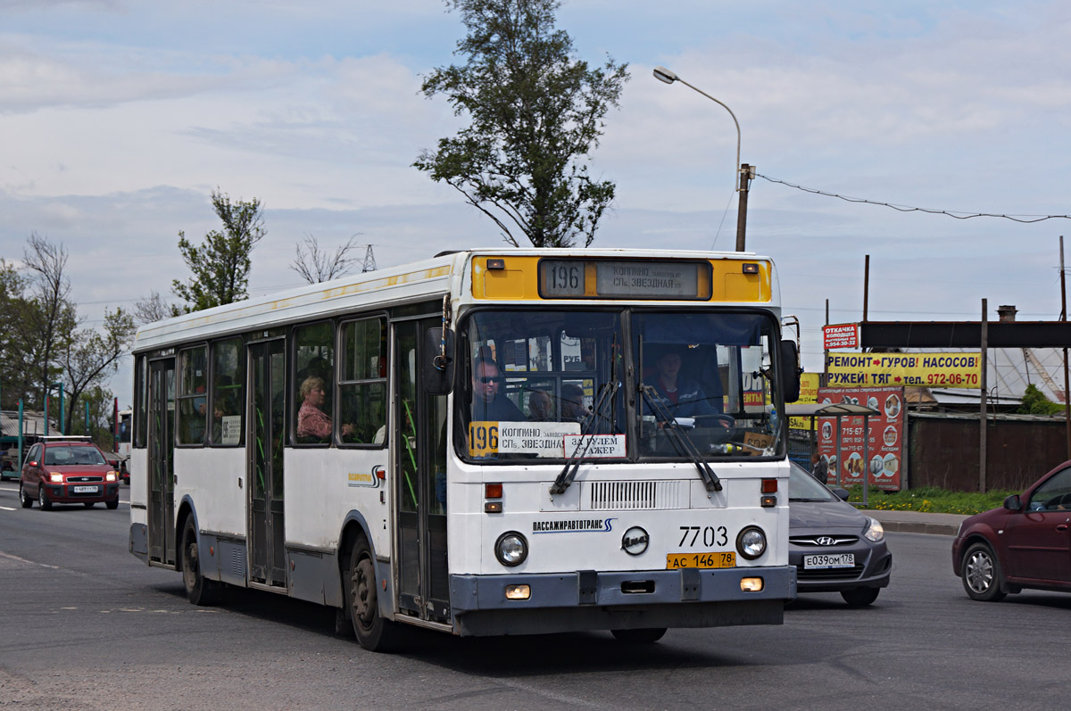 Санкт-Петербург, ЛиАЗ-5256.25 № 7703