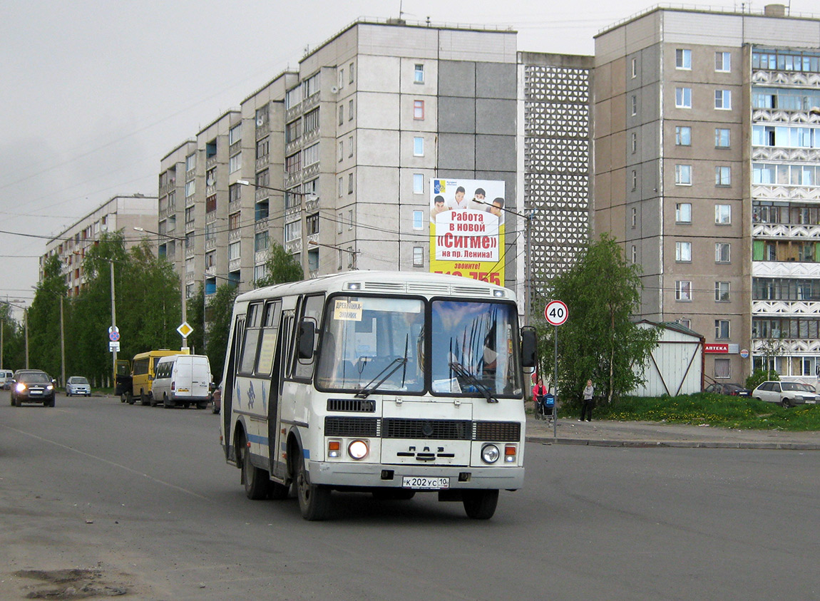 Карелия, ПАЗ-32054 № К 202 УС 10