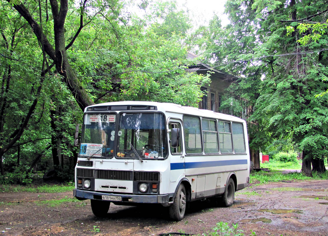 Нижегородская область, ПАЗ-32054-07 № В 181 МН 152