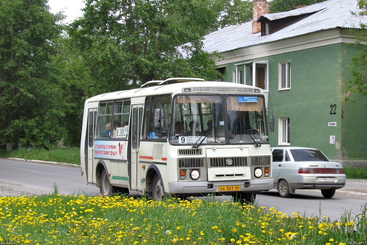 Свердловская область, ПАЗ-32054 № ЕА 563 66