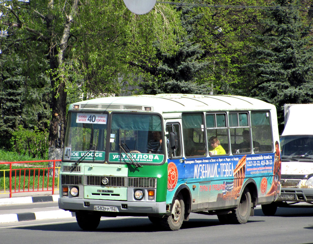 Нижегородская область, ПАЗ-32054 № Е 582 РР 152