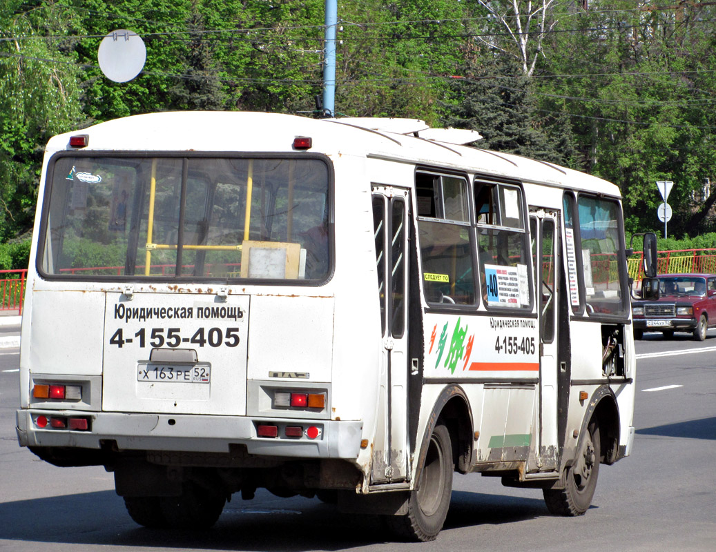 Нижегородская область, ПАЗ-32054 № Х 163 РЕ 52