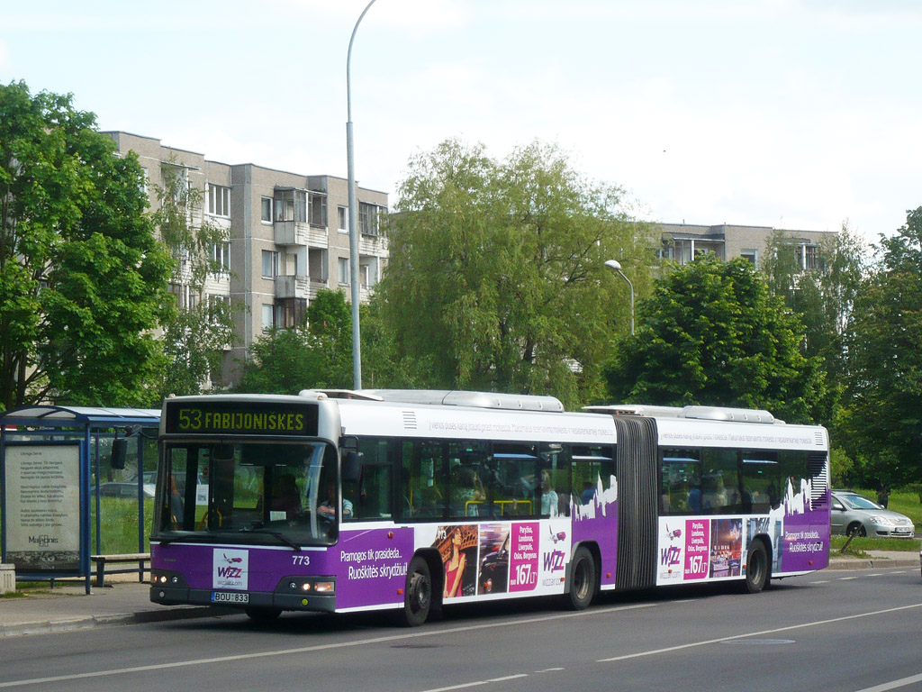 Литва, Volvo 7700A № 773