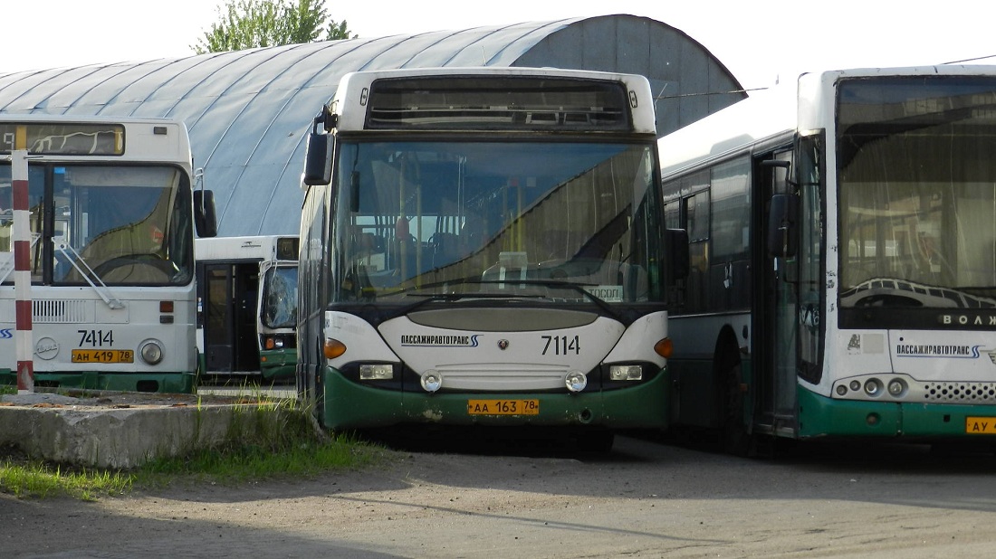 Санкт-Петербург, Scania OmniLink I (Скания-Питер) № 7114