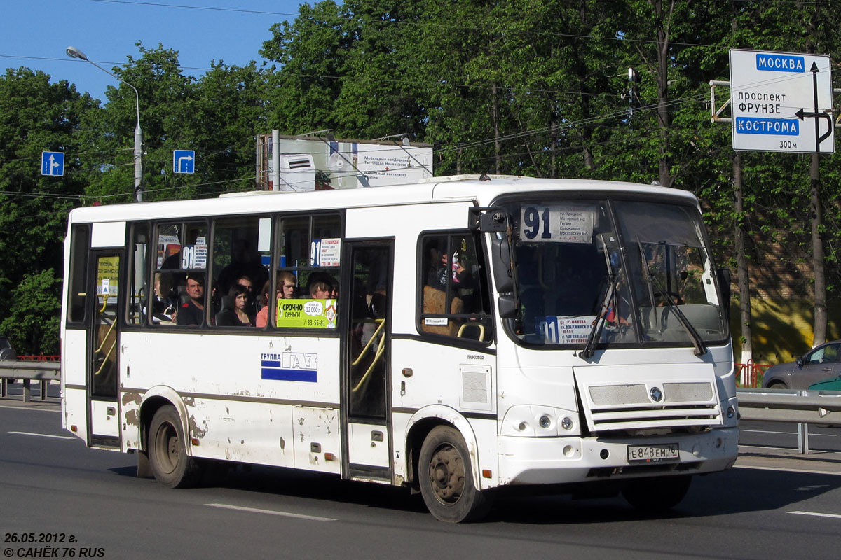 Ярославская область, ПАЗ-320412-03 № Е 848 ЕМ 76