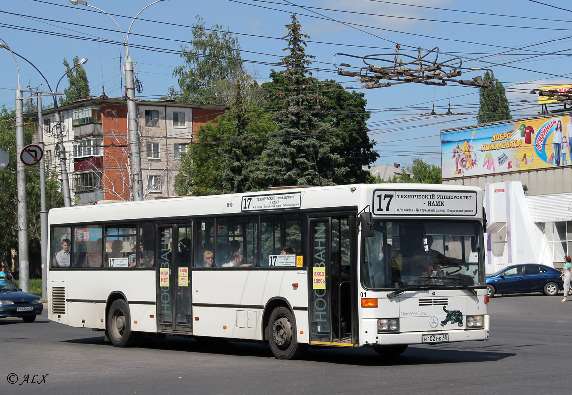 Липецкая область, Mercedes-Benz O405N № Н 102 НК 48