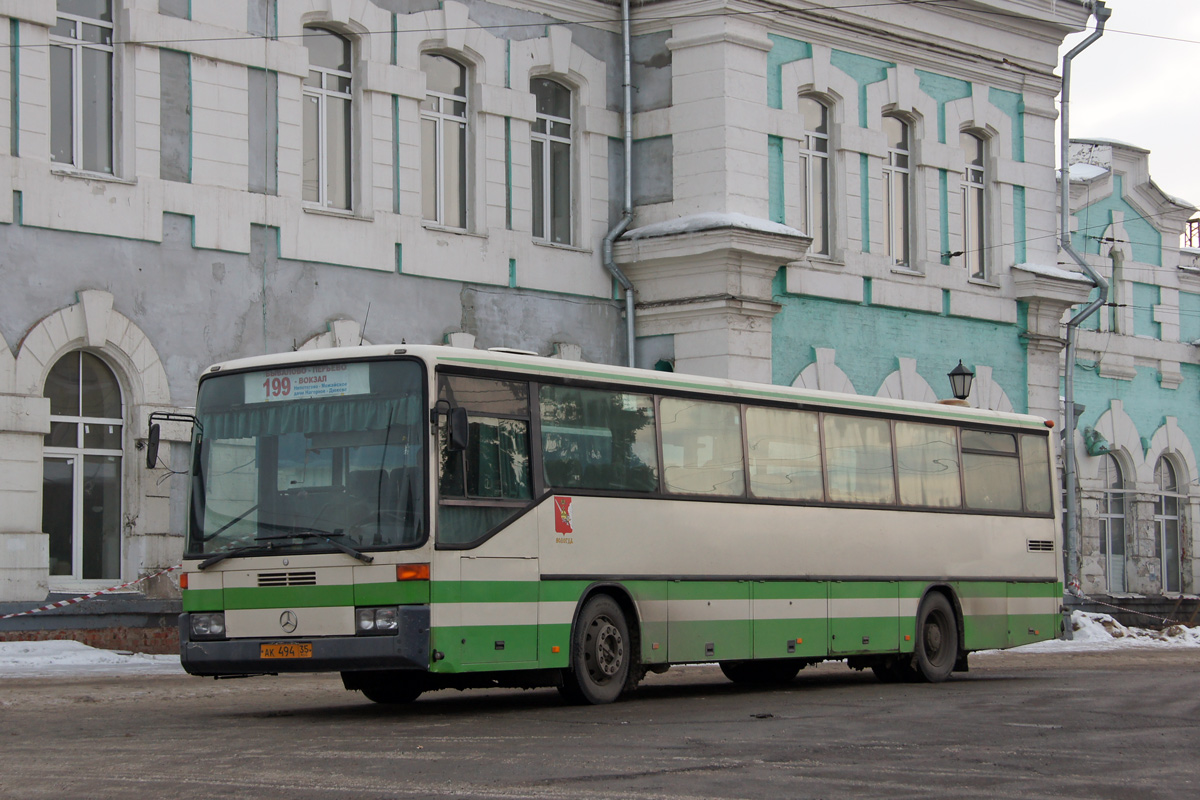 Vologda region, Mercedes-Benz O408 # АК 494 35