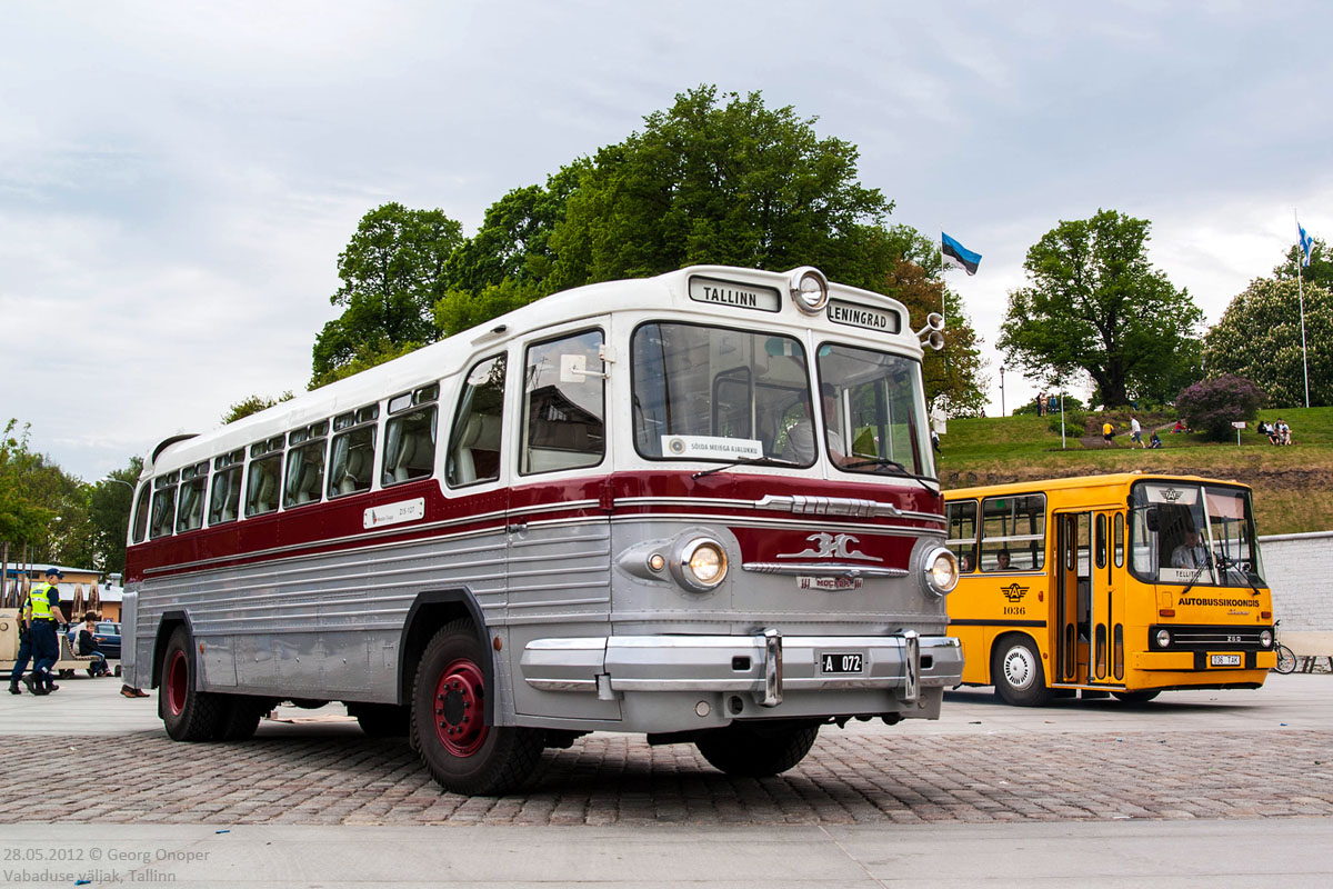 Естонія, ЗиС-127 № 3001; Естонія — Таллинское автобусное движение в разные времена