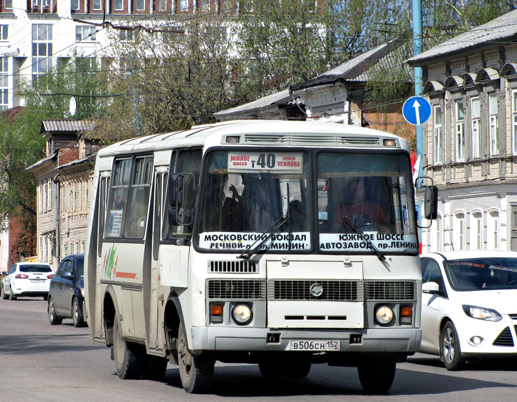 Нижегородская область, ПАЗ-32054 № В 506 СН 152