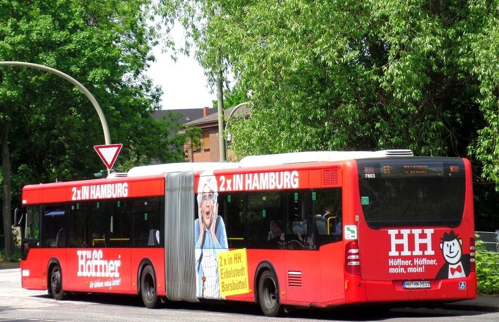 Гамбург, Mercedes-Benz O530G Citaro facelift G № 7803