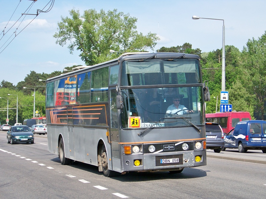 Lithuania, Van Hool T8 Alizée 360 # DBN 058