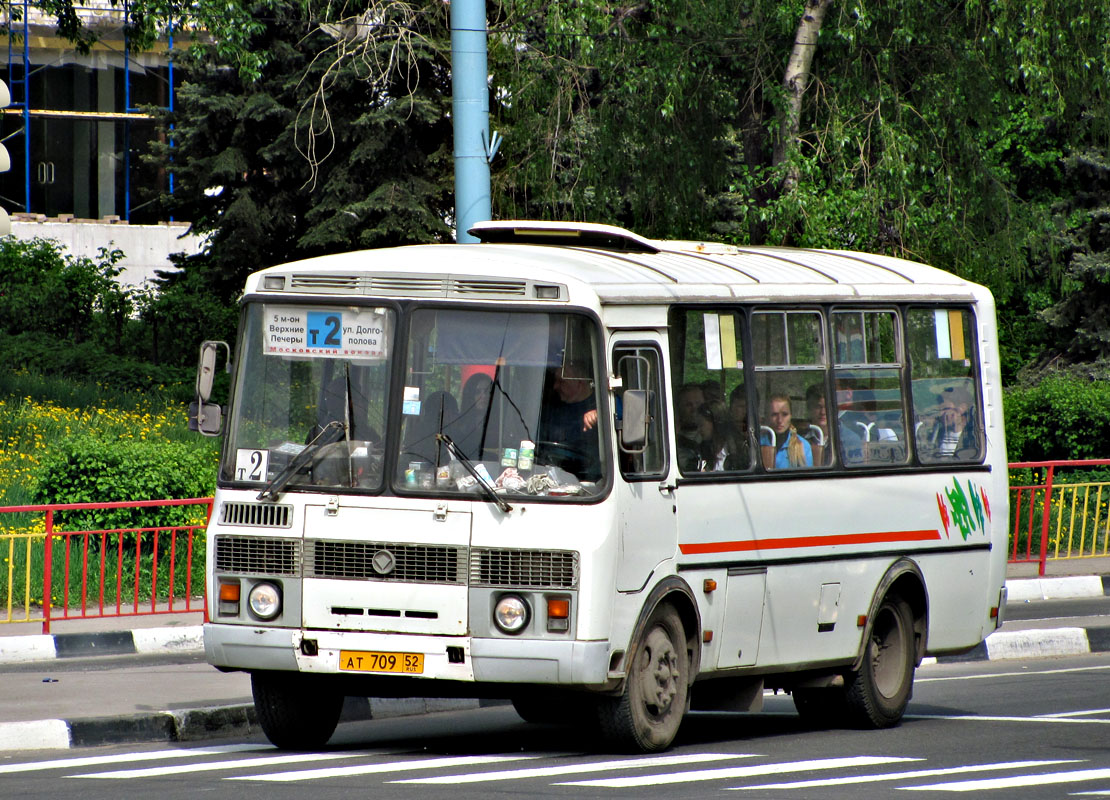 Нижегородская область, ПАЗ-32054 № АТ 709 52