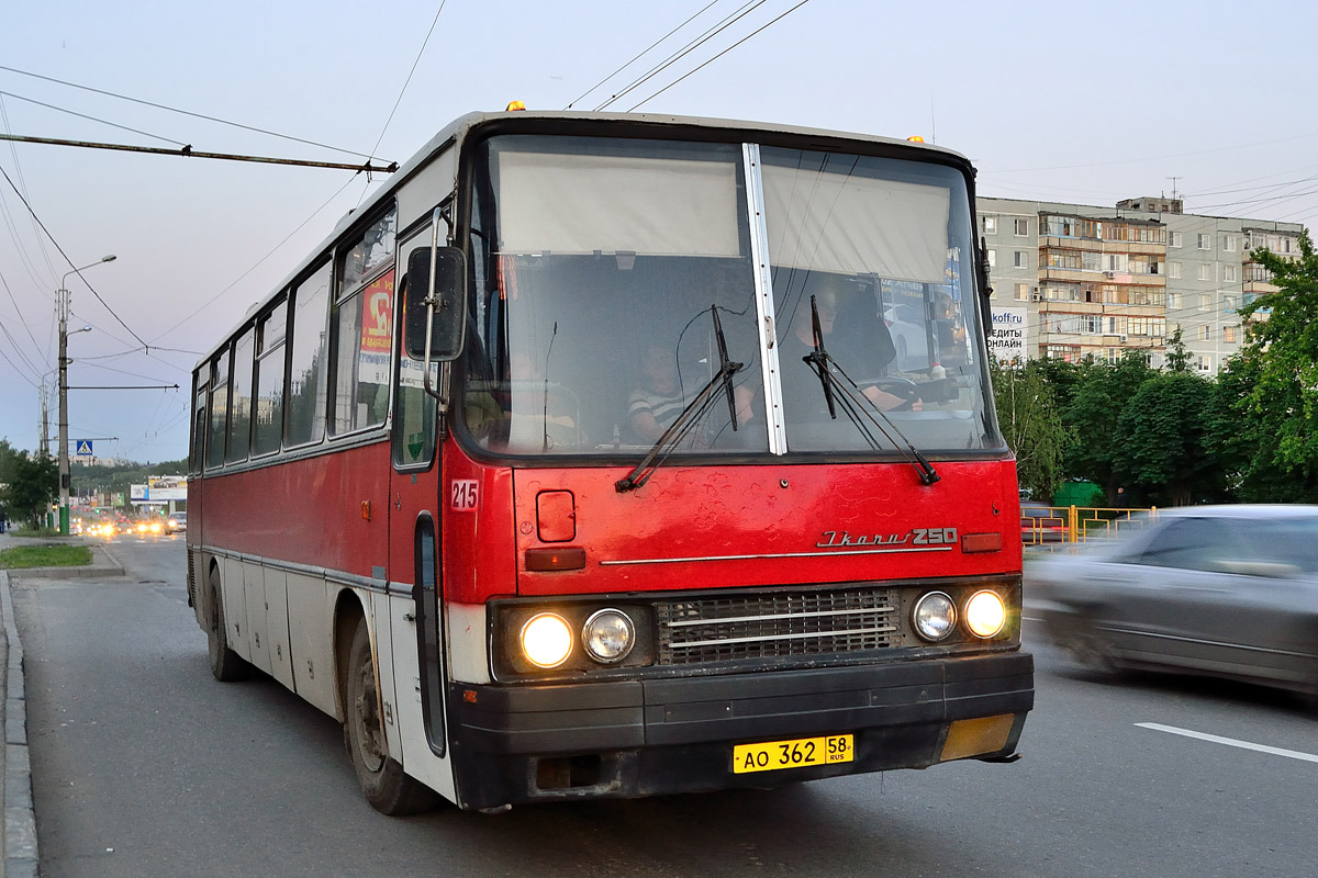 Пензенская область, Ikarus 250.67 № 215