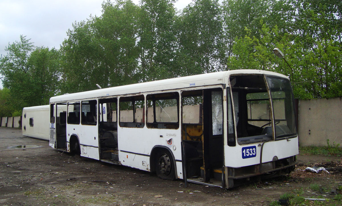 Омская область, Mercedes-Benz O345 № 1533