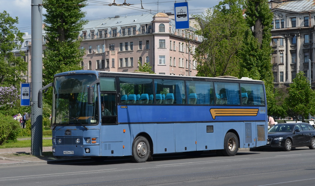 Sankt Petersburg, Van Hool T8 Alizée 360 Nr М 603 МН 178