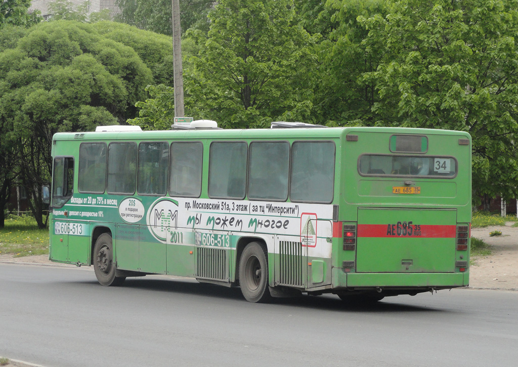 Вологодская область, Scania CN113CLB № АЕ 685 35