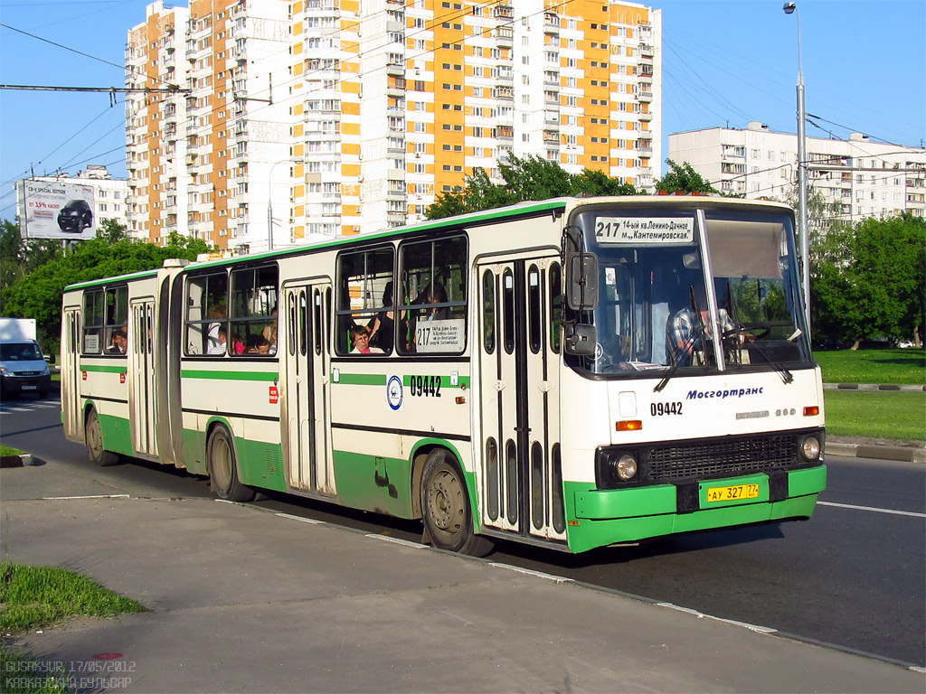 Москва, Ikarus 280.33M № 09442