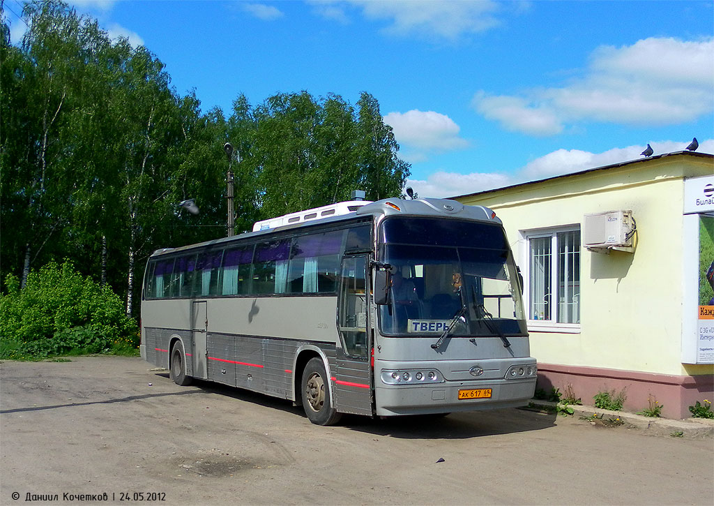 Тверская область, Daewoo BH120F Royal Cruiser № АК 617 69