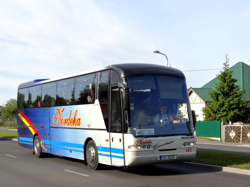 Латвия, Neoplan N316SHD Euroliner № 161