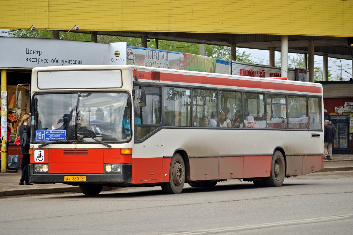 Пермский край, Mercedes-Benz O405N № АУ 380 59