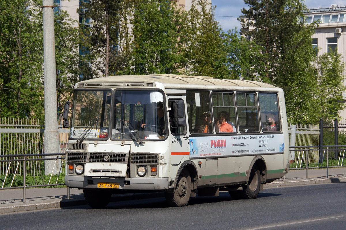 Архангельская область, ПАЗ-32054 № 2438