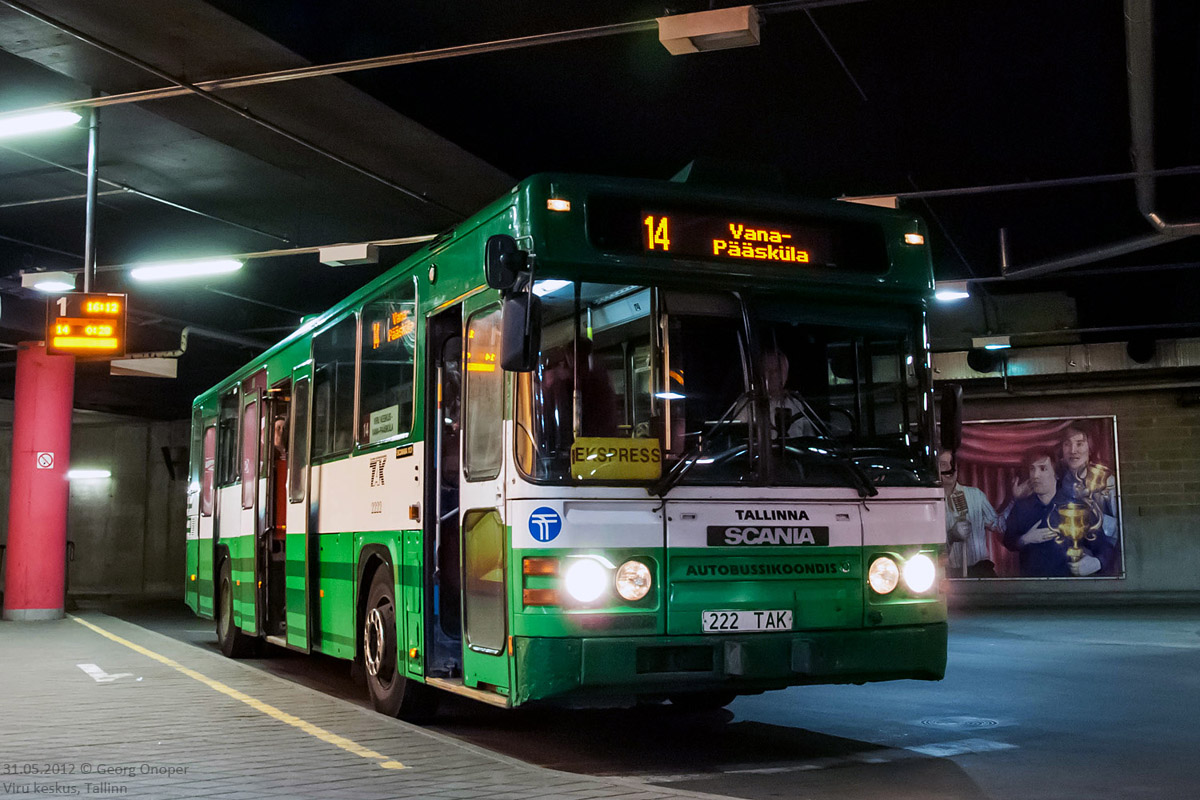 Эстония, Scania CN113CLB № 2222