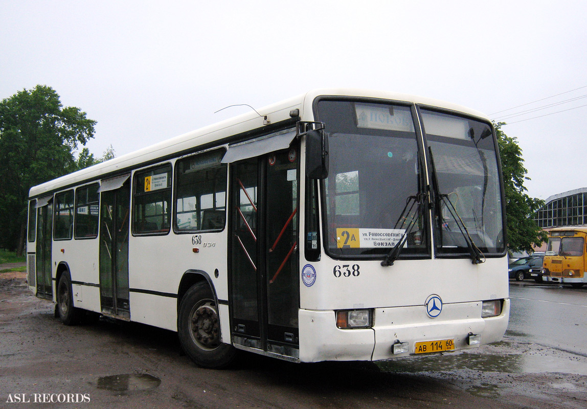 Псковская область, Mercedes-Benz O345 № 638