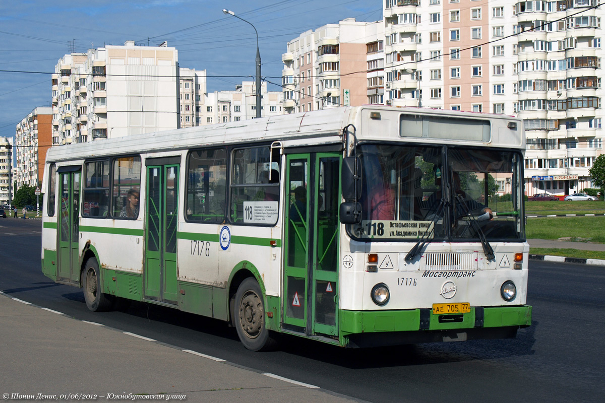 Москва, ЛиАЗ-5256.25 № 17176