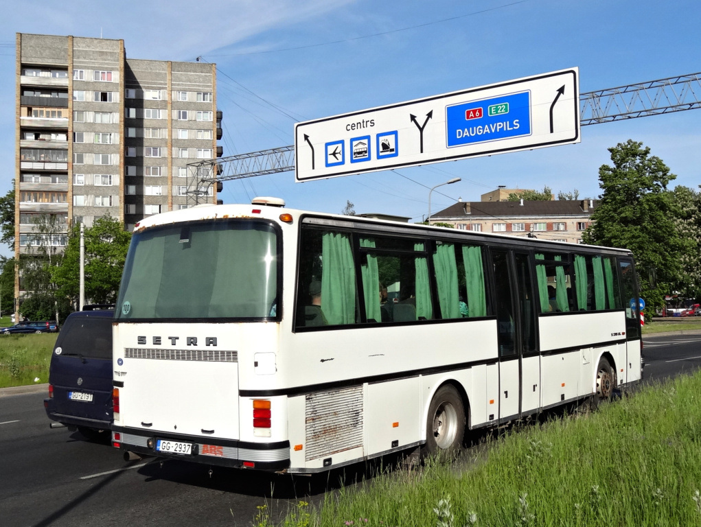 Латвия, Setra S213UL № 61