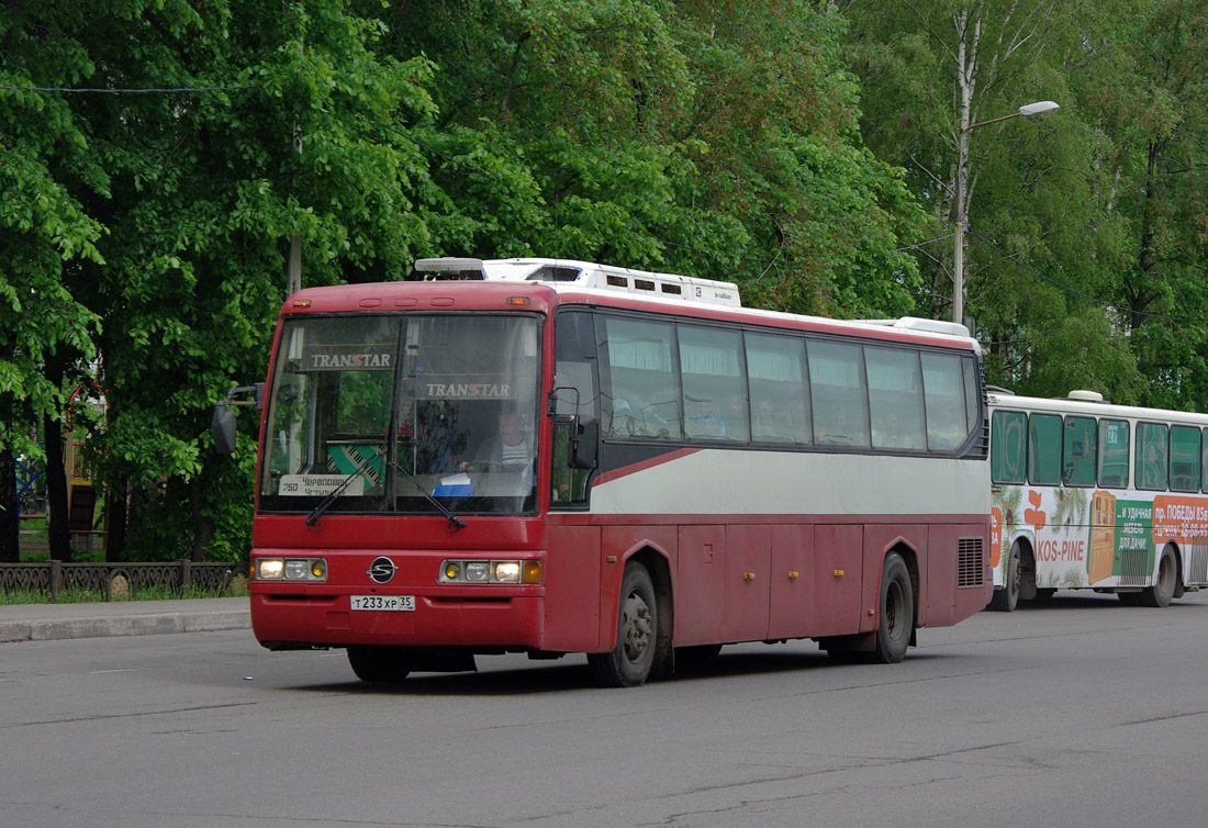 Вологодская область, SsangYong TransStar № Т 233 ХР 35; Вологодская область, Scania CN113CLB № АЕ 937 35