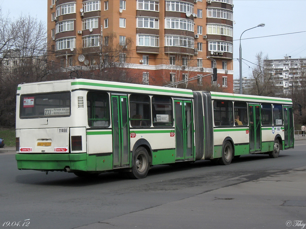 Moscow, Ikarus 435.17 # 11466