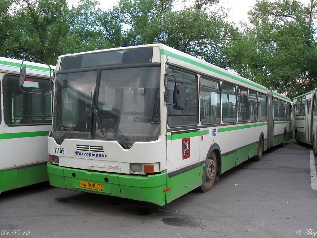 Москва, Ikarus 435.17 № 11155