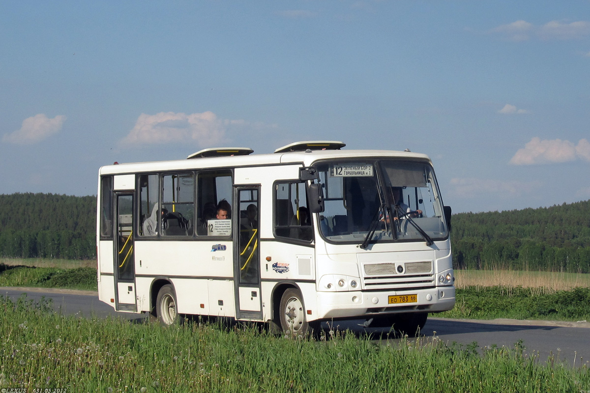 Свердловская область, ПАЗ-320402-03 № ЕО 783 66