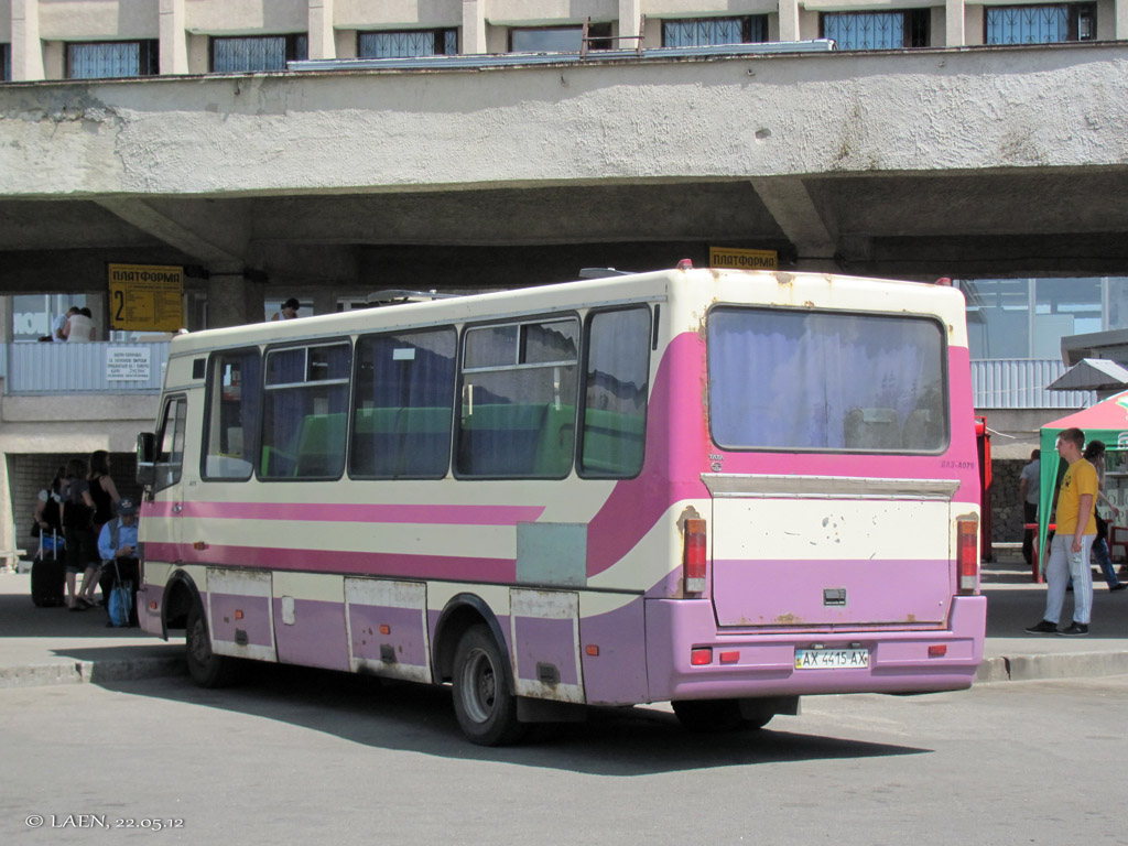 Харьковская область, БАЗ-А079.23 "Мальва" № AX 4415 AX