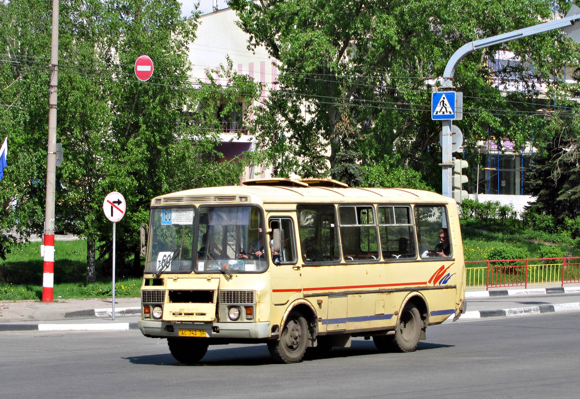 Нижегородская область, ПАЗ-32054 № АС 743 52