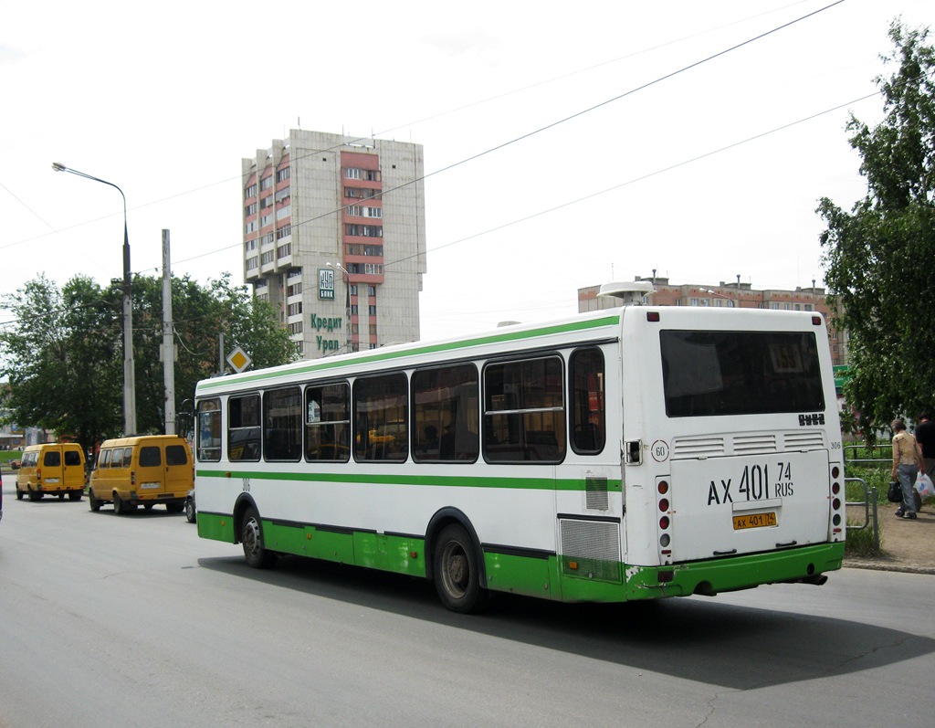 Челябинская область, ЛиАЗ-5256.35 № 306