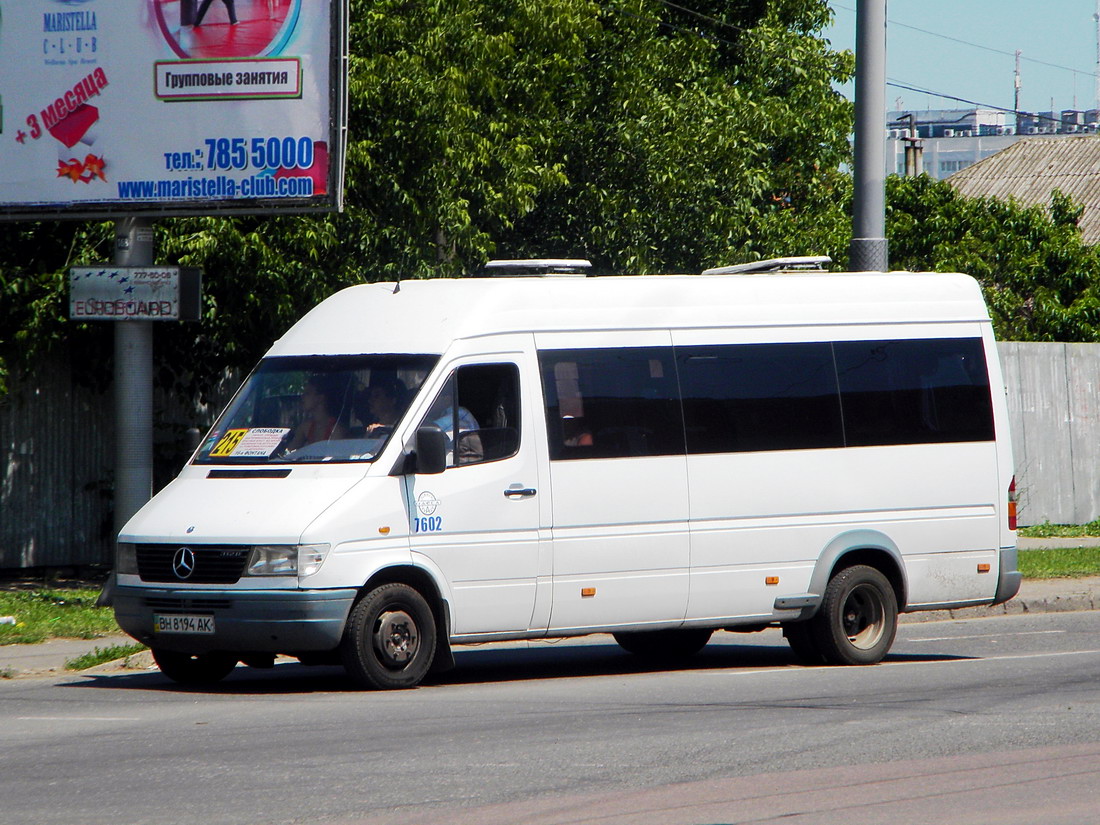 Одесская область, Mercedes-Benz Sprinter W904 412D № 7602