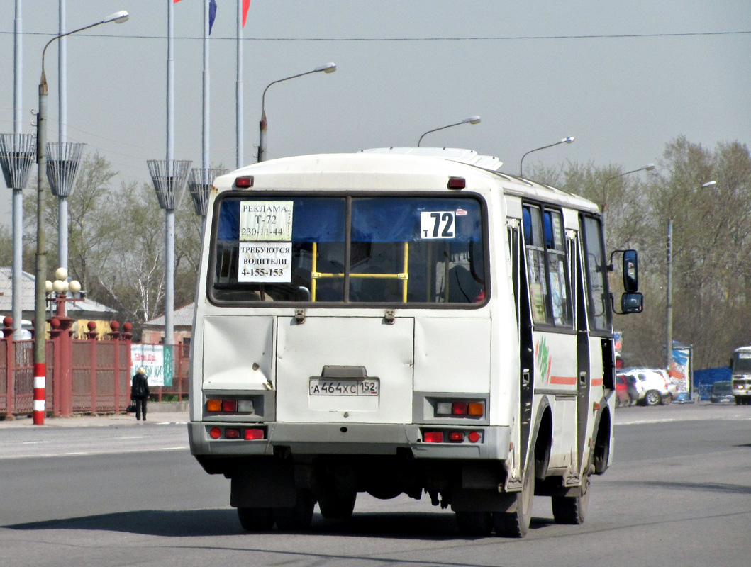 Нижегородская область, ПАЗ-32054 № А 464 ХС 152