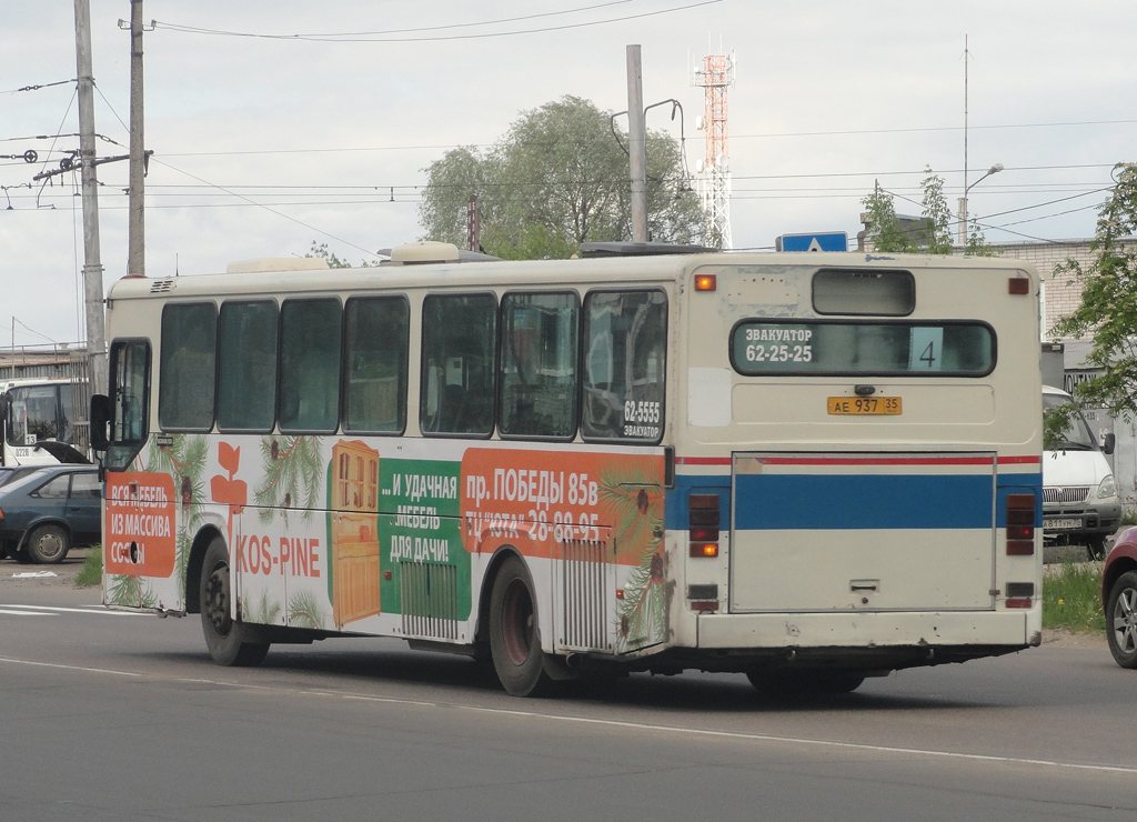 Вологодская область, Scania CN113CLB № АЕ 937 35