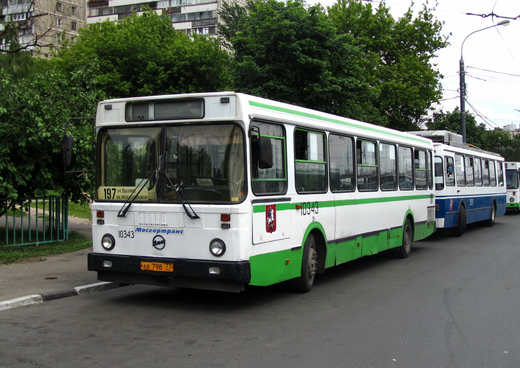 Μόσχα, LiAZ-5256.25 # 10343