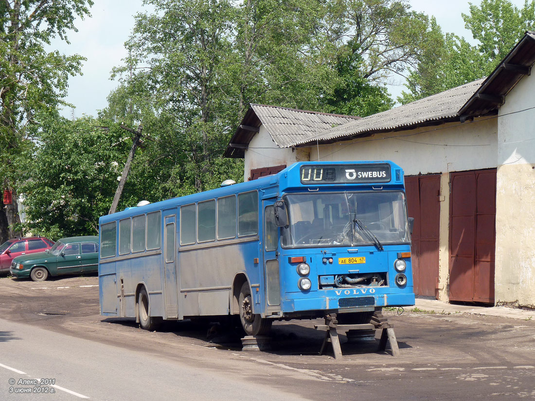 Ленинградская область, Säffle № АЕ 804 47