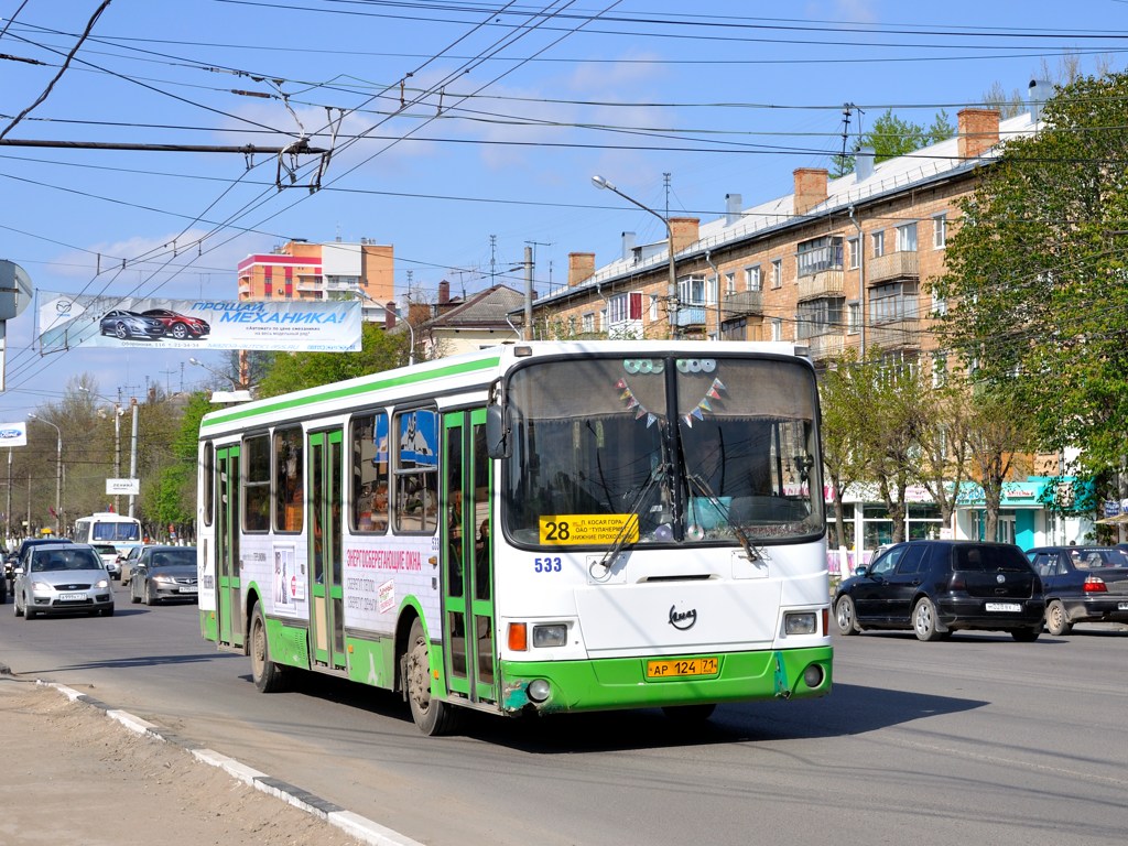 Тульская область, ЛиАЗ-5256.45 № 533