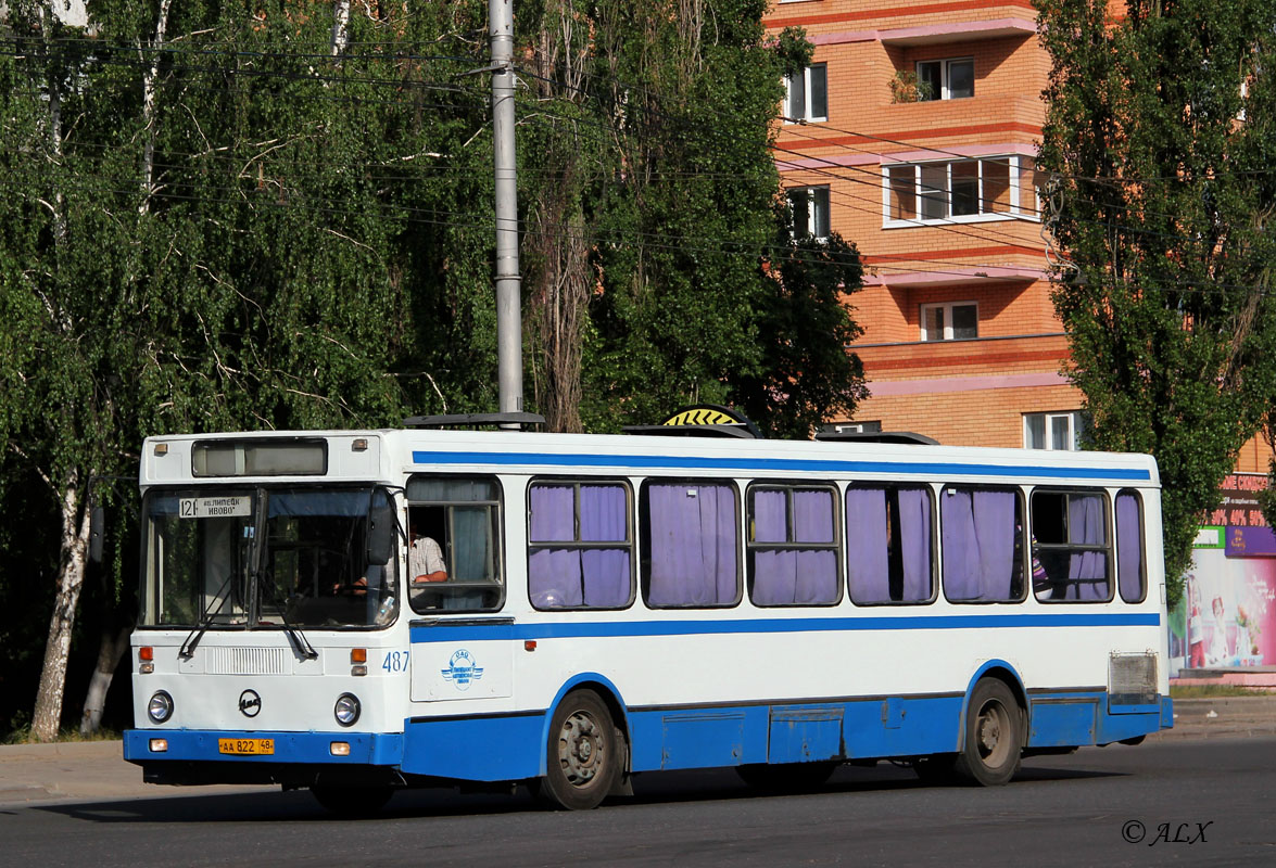 Липецкая область, ЛиАЗ-5256.00 № 487